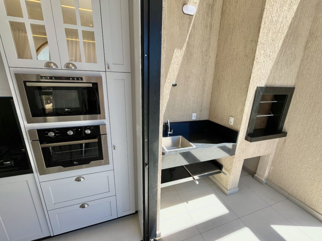 Área gourmet - Integração com cozinha