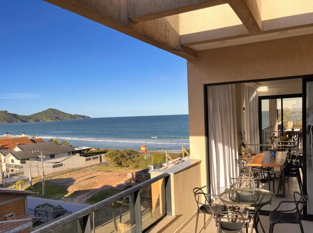 Área gourmet - vista ao mar